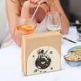 thumbnail image 3 of Yayeee Napkin Holder for Table Kitchen Paper Tissue Organization, Beige Astronaut Planet, 3 of 8