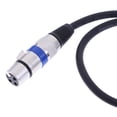 thumbnail image 3 of Cable de sonido perfecl de Interconexión Simétrica TRS Estéreo de 3,5 mm a XLR 50cm, 3 of 7