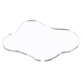 thumbnail image 3 of Miangastore Transparent Acrylic Plate Home Users Storage Solution 1Set 6.48x5.11x0.24 In, 3 of 8
