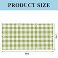 thumbnail image 3 of Green Plaid Fluorescent Light Covers, Gradient Geometric Buffalo White Checkered Magnetic Light Covers for Ceiling Lights, Fluorescent Ceiling Shade Filters for Classroom Bedroom Office 4x2Ft x 2PCS, 3 of 8