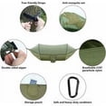 thumbnail image 5 of Hamac de Camping avec moustiquaire, hamac Portable en Nylon léger, pour hamac de Camping Double extérieur à Vitesse Automatique Ouverte（bleu,250x120cm）, 5 of 5