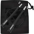 thumbnail image 2 of RDX Skipping Rope MMA Boxing Adjustable Jump Exercise Speed Lose Gym Weight Gymnastics Fitness Jumping Cable Metal Workout Training, 2 of 7