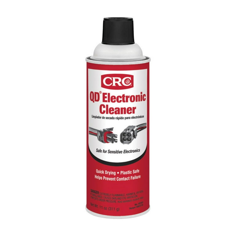 CRC Contact Cleaner and Protectant, 10 Wt Oz, Cleans Away Contaminants,  Inhibits Corrosion by Leaving a Fine, Microscopic Film, Aerosol Spray:  Multipurpose Cleaners: : Industrial & Scientific