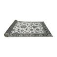 thumbnail image 2 of Ahgly Company Indoor Square Abstract Gray Modern Area Rugs, 7' Square, 2 of 4