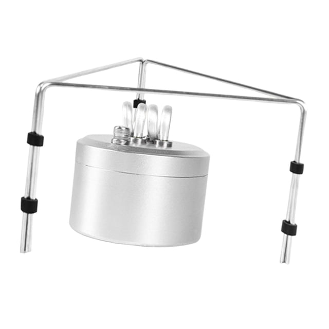 Almencla Mini Alcohol Furnace for Backpacking Alcohol Burner for Outdoor Activities BBQ with bracket