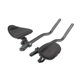 thumbnail image 4 of Barra de bicicleta Barra de Bike Bar Black Universal Clip ajustable en la barra TT para 40 cmx12cm, 4 of 8