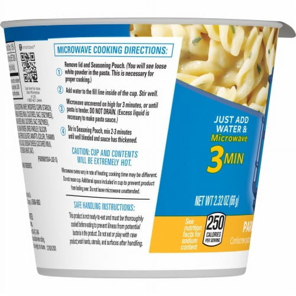 2X-Pasta Roni Parmesan & Romano Pasta Cups - 2.32 oz - 4 ct