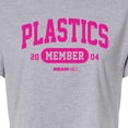 thumbnail image 3 of Mean Girls - Plastics Member - Juniors Cropped Cotton Blend T-Shirt, 3 of 5
