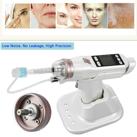 LAFGUR 3 Types Hydro Vacuum Needles Gun Water Syringe Tube Injector Facial Skin Care Beauty Device,Injection Gun, Needle Injected (Best Needle To Inject Testosterone)