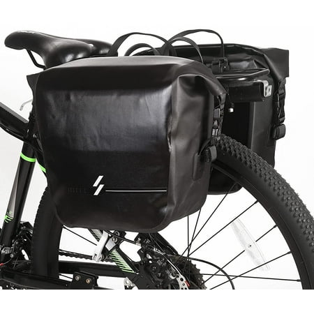 Bike Panniers Bicycle Rear Front Roller Panniers Bag Waterproof Front ...