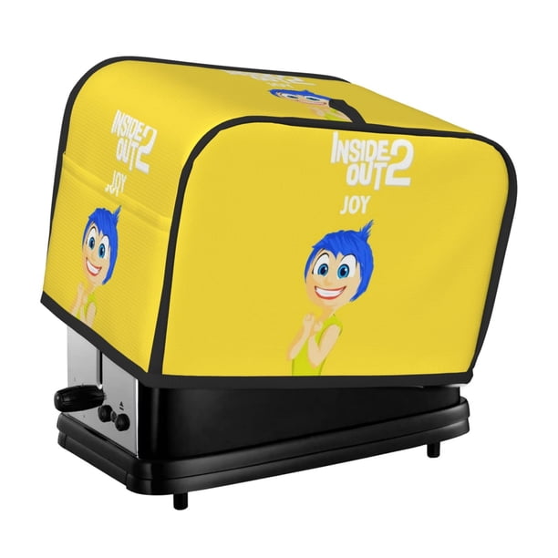 Funda para tostadora de 2 rebanadas con diseño de adentro hacia afuera, funda protectora contra el polvo y las huellas dactilares para pan, funda de poliéster, fundas para pequeños electrodomésticos