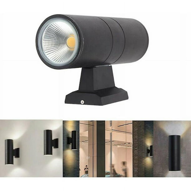 Outdoor Wall Light Double Head Waterproof Led Outdoor Wall Light Garden Warm Light Wall Light (warm White Light, 6w
