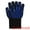 Blue, variant on Unique Bargains Oven Mitts Heat-Resistant Cooking Gloves Blue Fire 12.6x5inch