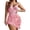R7 Pink, variant on BJUTIR Womens Lingerie Sets Bra And Panty Jumpsuit Fashion Lace Underwear Sleepwear Pajamas Garter