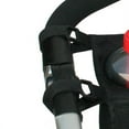 thumbnail image 5 of J.L. Childress Sip 'N Safe Stroller Organizer with Deep Cup Holders & Zippered Pockets - Black, 5 of 8