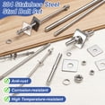 thumbnail image 4 of 10 Pack M3x120mm 304 Stainless Steel Double End Threaded Stud Screws Set, 4 of 6