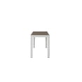 thumbnail image 3 of Pemberly Row 3-piece Aluminum Frame Patio Dining Set in White/Gray, 3 of 13