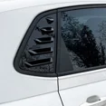 thumbnail image 5 of Car Rear Window Shutter Cover Trim Window Louver Side Auto Vent Shutter Panel Gloss Black For Volkswagen VW Polo MK6 2018+, 5 of 5