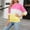 Pink, variant on Women's Tops Classic Travel Slouchy Work Blouse Solid Trendy New Style Striped Long Sleeve Shirts Leisure Round Neck Tunic Blue XXL