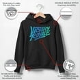 thumbnail image 3 of Boy's Fortnite Victory Royale Gradient Logo  Pull Over Hoodie Black Large, 3 of 9