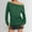 Green, variant on SHITINN Womens Off The Shoulder Tops Summer Casual Long Sleeve T Shirts Blouse Women's Short Sleeve Tops Women Shirts Lightweight Tops & Blouses
