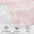 thumbnail image 3 of Pure Cotton Face Towel 16x28 Inches Hand Towel Bath Towel Hand Bath Towels Soft Good Water Absorption for Washing Face Wiping Face Pretty Pink Love Heart Pattern, 3 of 7