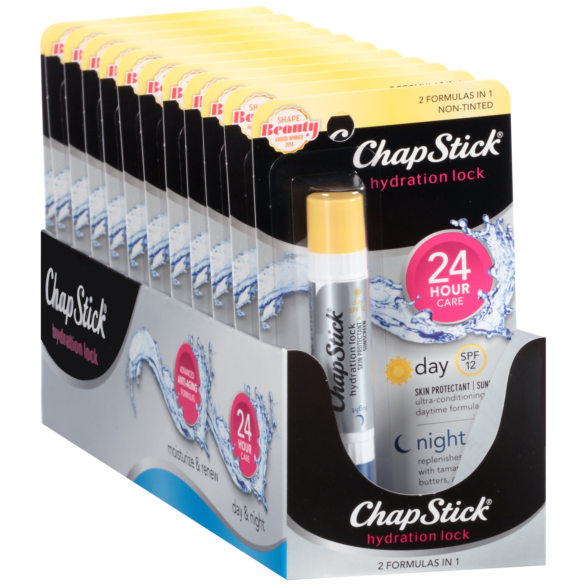 ChapStick Dual-Ended Hydration Lock Day & Night Lip Care - Walmart.com - Walmart.com ChapStick Dual-Ended Hydration Lock Day & Night Lip Care - Walmart.com - Walmart.com