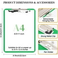 thumbnail image 3 of 2 PCS Clipboard with Pen Holder,Standard A4 Letter Size,Nursing Clip Boards 8.5x11 Heavy Duty,Low Profile Clipboards for Teacher,School Office Home(excluding pen), 3 of 7
