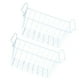 thumbnail image 4 of 2x Organizador de congelador, despensa, práctico estante de almacenamiento profundo, cesta de alambre, cesta para refrigerador, para comprar botellas 39 cm x 245 cm x 20 cm, 4 of 8