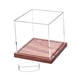 thumbnail image 4 of Vitrina de béisbol Strade Fareast Limited caja de exhibición de acrílico transparente con base de madera, 4 of 8