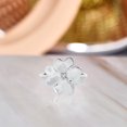 thumbnail image 2 of JeenMata Hermoso Anillo de Flor de Trébol de Moissanita para Ella en Plata y Oro Blanco de 18 K, 2 of 2
