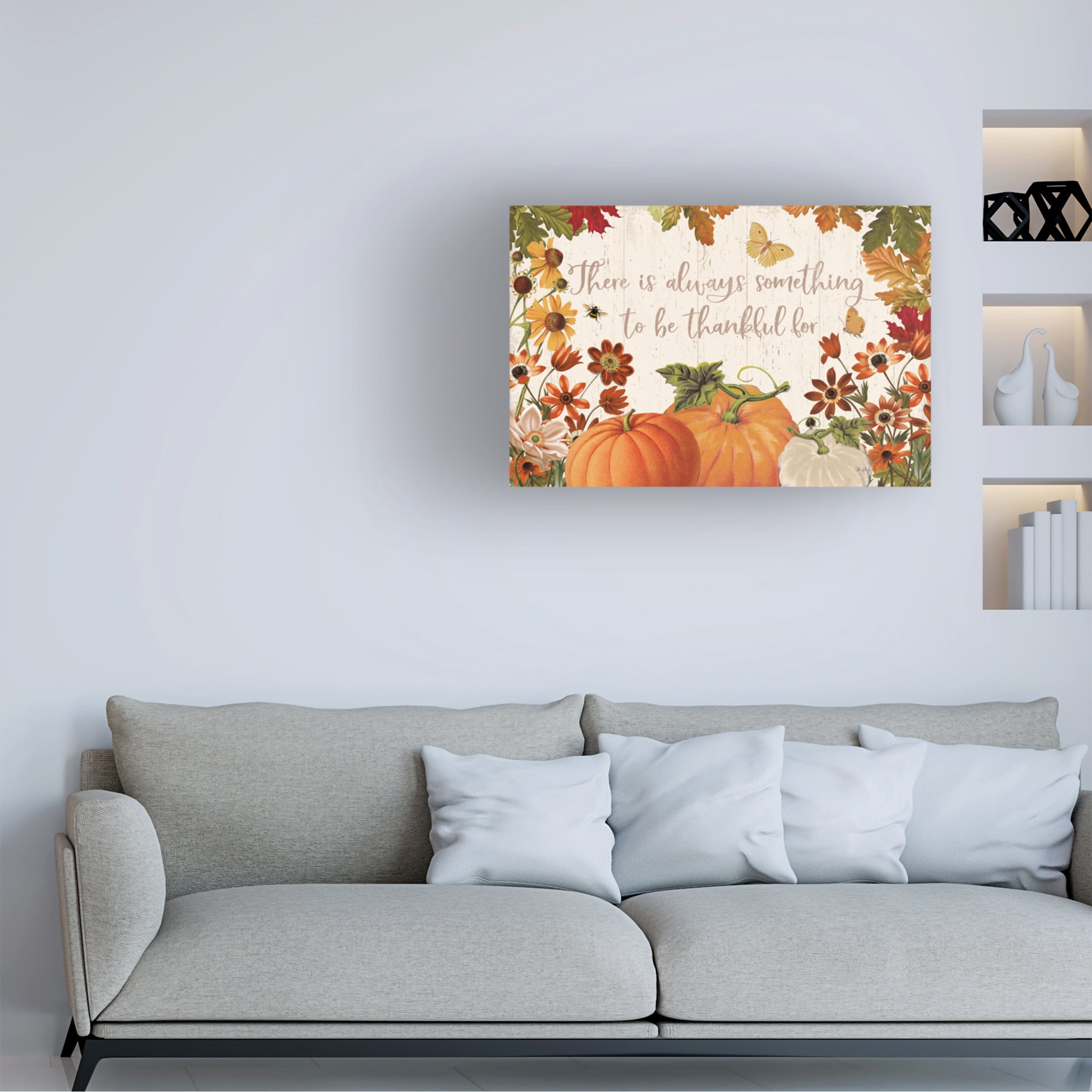 Katie Pertiet 'Fall Garden I' Canvas Art