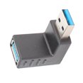 thumbnail image 4 of Methold Adaptador de 90 grados Hub Transmisión de datos Macho a hembra USB Conventer Conector USB 3.0 Juegos de teclado y mouse para computadora, 4 of 6
