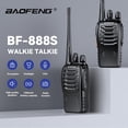 thumbnail image 2 of Radio bidireccional BAOFENG BF-888S de largo alcance, 16 canales, con auricular, 2 of 7