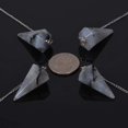 thumbnail image 3 of Angelstones Pierre Précieuse Labradorite Naturelle Cristal de Roche Hexagonal Reiki Chakra Pendentif Pendule, 3 of 3