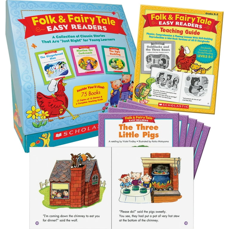 Scholastic Res. Grade K-2 Folk/Fairy Tale Book Collection Printed Book by Liza Charlesworth - Book - Grade K-2 Scholastic Res. Grade K-2 Folk/Fairy Tale Book Collection Printed Book by Liza Charlesworth - Book - Grade K-2