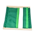 thumbnail image 2 of HILABEE Montessori Clothing Board Educational Early Learning Tool for Preschool Kids green, 2 of 9