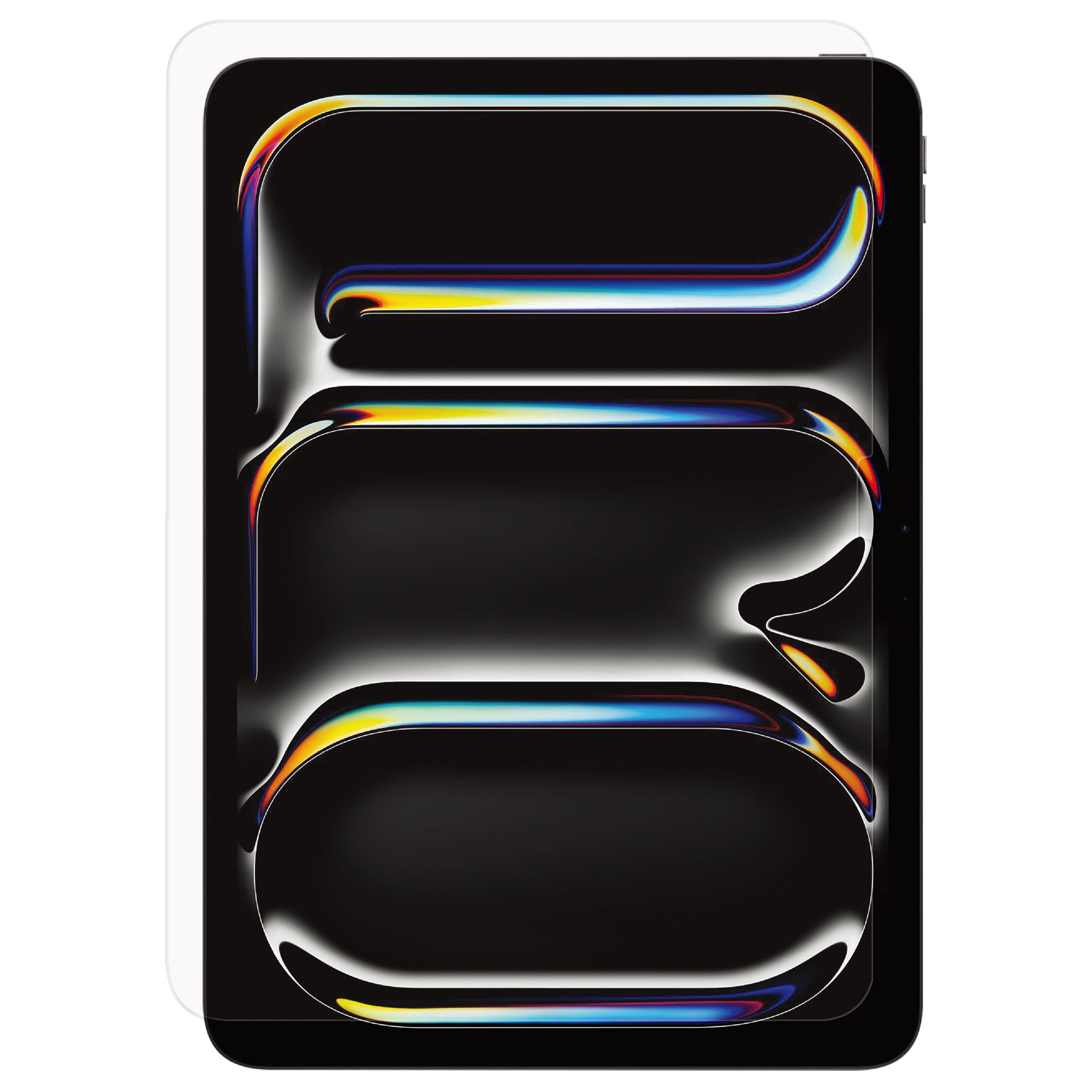 Protecteur d’écran japonais en verre trempé de premier choix de onn. avec plateau d’application facile pour iPad Pro 11 po, 7e génération 2024 Atténue les rayures et amortit les chocs