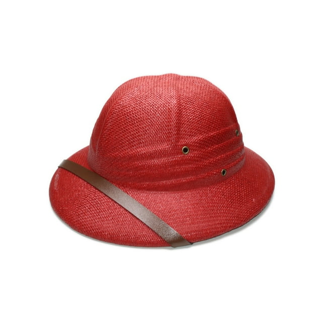 Sombrero de Protección solar Sonducket gorra de ala ancha Rojo 52-54cm
