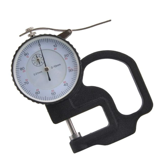 0-10mm / 0.02mm Medidor De Espesor Medida Cabeza Pna Para Joyería Ambre De Papel De Cuero - C-09 Sunnimix Medidor de espesor