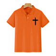 thumbnail image 4 of LNMQLPDBS Girls School Uniform Shirts Button Down Lapel Shirt Breathable Golf Collared Short Sleeve T-Shirt Teens Soft Summer Uniform Tops, 4 of 8