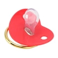thumbnail image 1 of Baby Pacifier, Ultra Soft Silicone Pacifier for 0 to 18 Months, Lightweight One Piece Design Soother, Gold  Toddler Pacifier for Infant Boys & Girls, 1 of 7