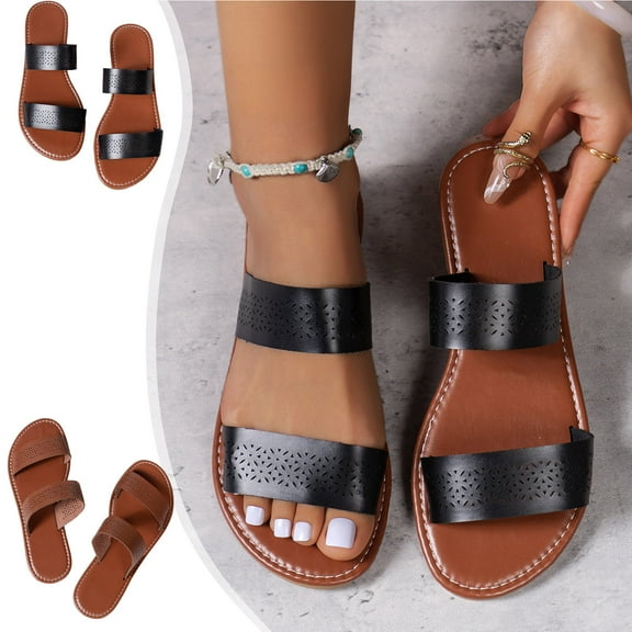 Cave Slippers For Women Summer Wear Flip-flops For Women Casual Flat Beach Slippers For Women