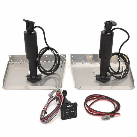 Aviara Boat Trim Tabs 559087 | Lenco 12 x 14 Inch 12 Gauge SS (Kit)