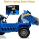thumbnail image 3 of Camión volquete para montar, coche eléctrico para niños 12V con control remoto, vehículo de construcción con caja volquete eléctrica y pala extra, reproductor de música, 3 of 8