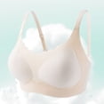 thumbnail image 4 of OGLCCG Teen Girls Seamless Training Bras Cotton Adjustable Straps Molded Bralette Soft Wireless Padding Bras for Girls 8-15 Years, 4 of 8