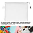 thumbnail image 4 of 10 Pcs Pochette à Fermeture Éclair pour Documents, Imperméable et Résistante aux Déchirures, Format Papier A5, Sac Organisateur de Documents Multifonction pour Maison, Bureau, École, Bibliothèque, Voyage, 4 of 7