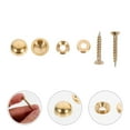 thumbnail image 5 of JMXIANG 8pcs Copper Screw Cover Caps Mirror Sign Advertising Decorative Nails (15mm), 5 of 5