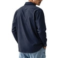 thumbnail image 6 of GrmtClth Mens Dress Shirts Solid Tone Long Sleeve Wrinkle Free Collared Button Down Regular Fit Comfort Business Casual Tops Navy 3XL, 6 of 7
