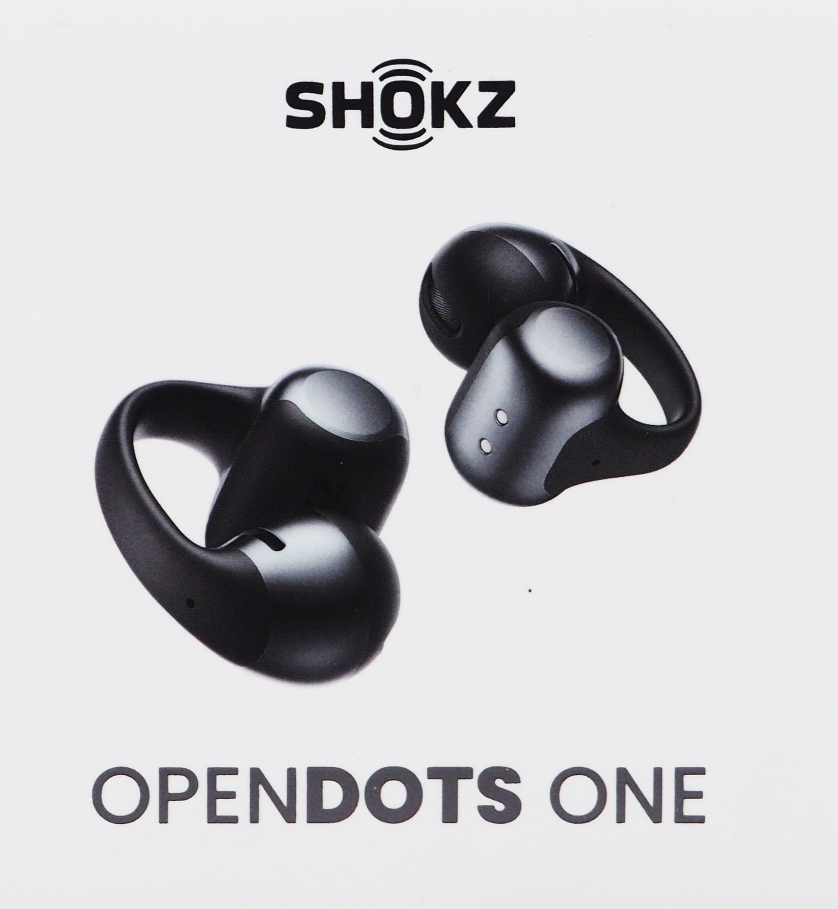 Shokz OpenDots ONE Open-Ear True Wireless Earbuds Black